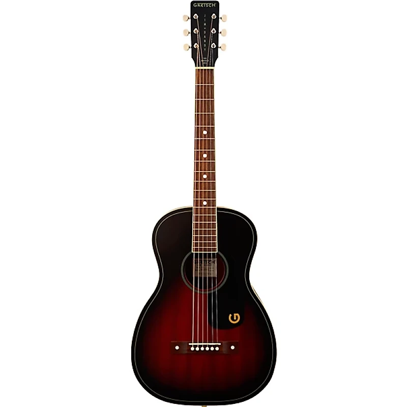 Gretsch Guitars Jim Dandy Parlor Acoustic Guitar Deep Cherry Burst