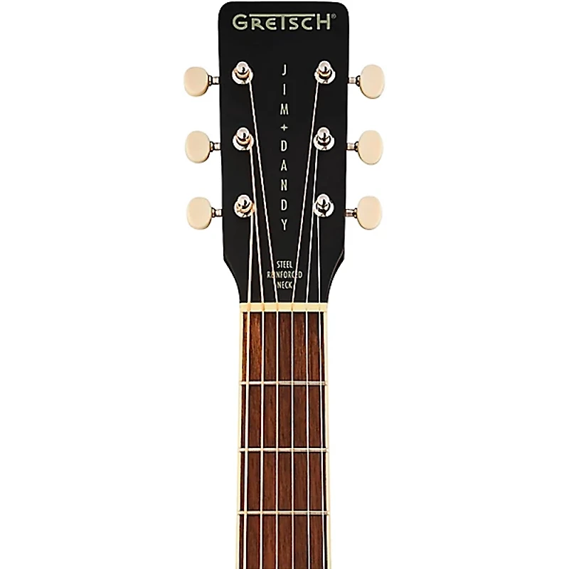 Gretsch Guitars Jim Dandy Parlor Acoustic Guitar Deep Cherry Burst