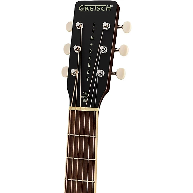 Gretsch Guitars Jim Dandy Parlor Acoustic Guitar Deep Cherry Burst