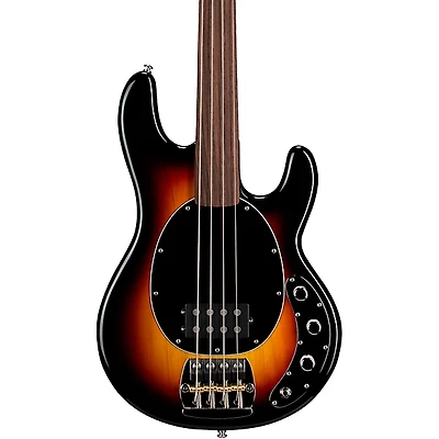 Ernie Ball Music Man Pino Palladino Fretless StingRay Bass Guitar 79 Burst
