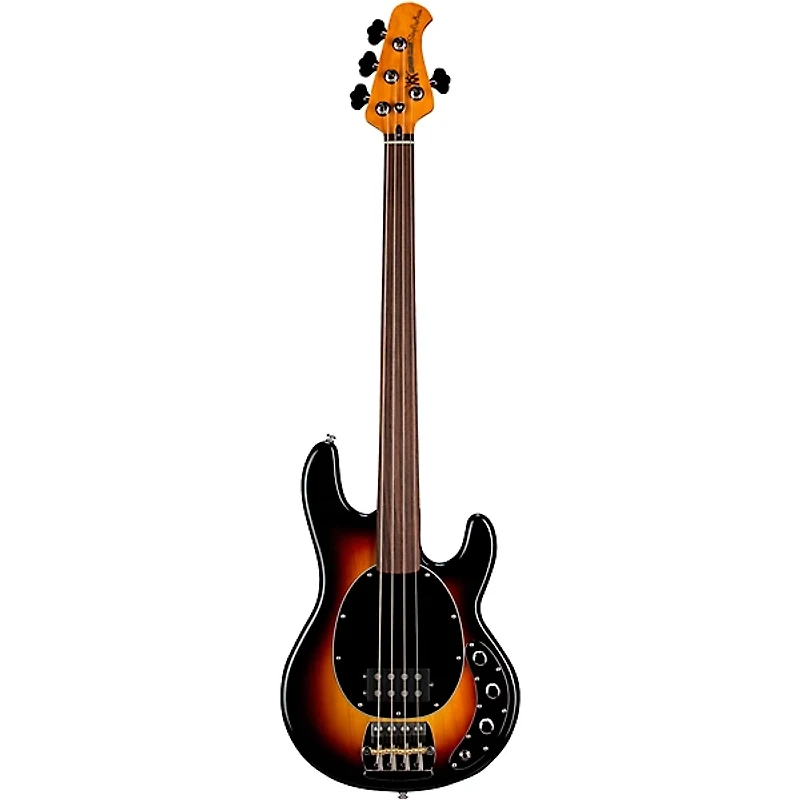 Ernie Ball Music Man Pino Palladino Fretless StingRay Bass Guitar 79 Burst
