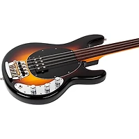 Ernie Ball Music Man Pino Palladino Fretless StingRay Bass Guitar 79 Burst
