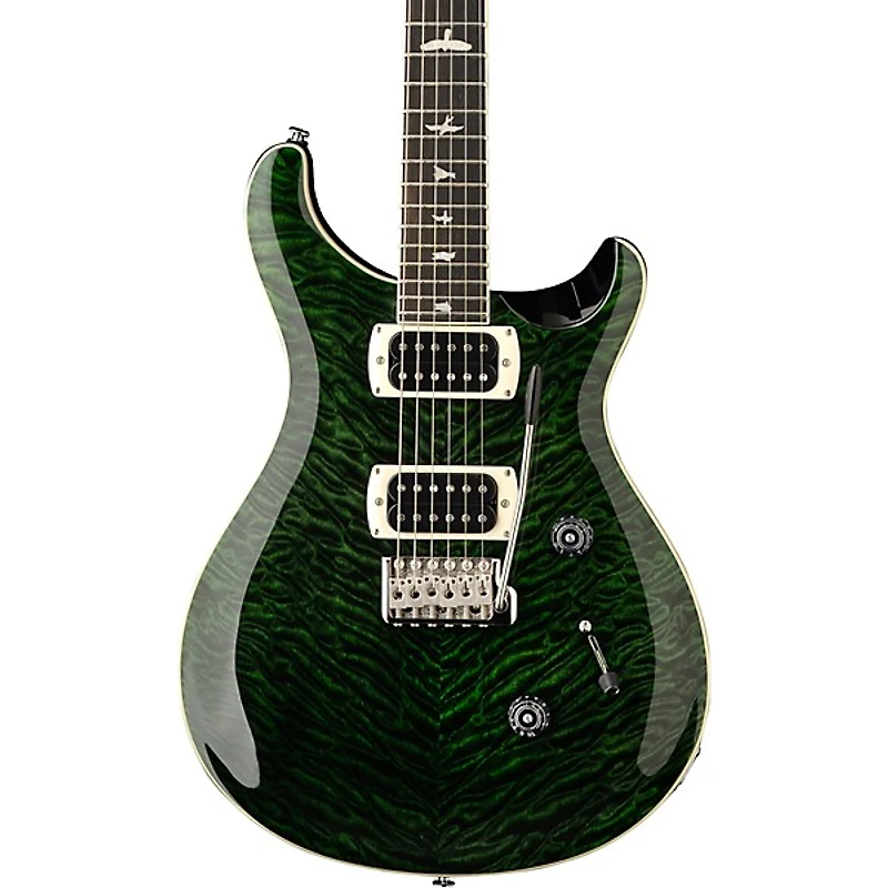 PRS SE Custom 24 Quilt Top Electric Guitar - Teal Black