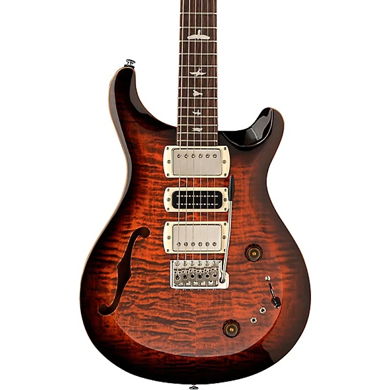 PRS SE Special Semi-Hollow Electric Guitar - Orange Tiger Smokeburst