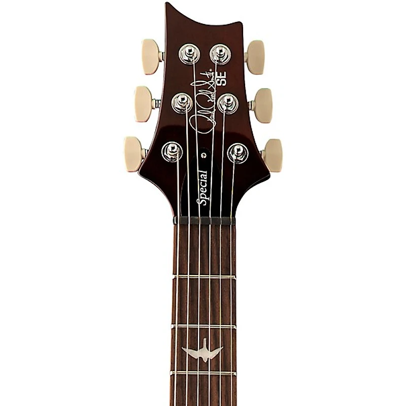 PRS SE Special Semi-Hollow Electric Guitar - Orange Tiger Smokeburst
