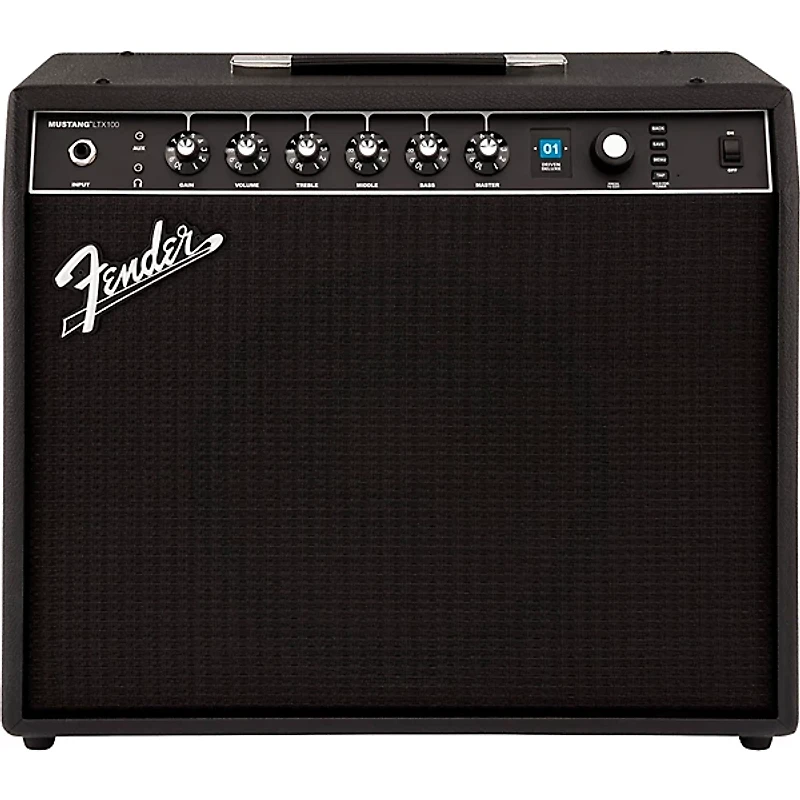Fender Mustang LTX100 100W 1x12 Combo Amp Black