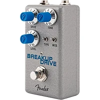 Fender Hammertone Breakup Drive Effects Pedal Gray and Blue