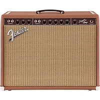 Fender 62 Super Amp 40W 2x10 Combo Amp Brown and Wheat