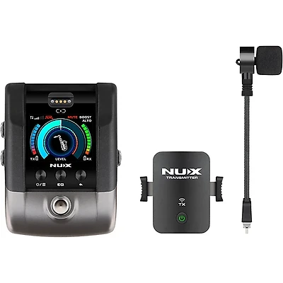 NUX B-6PRO 2.4GHz Wireless System for Wind Instruments Black