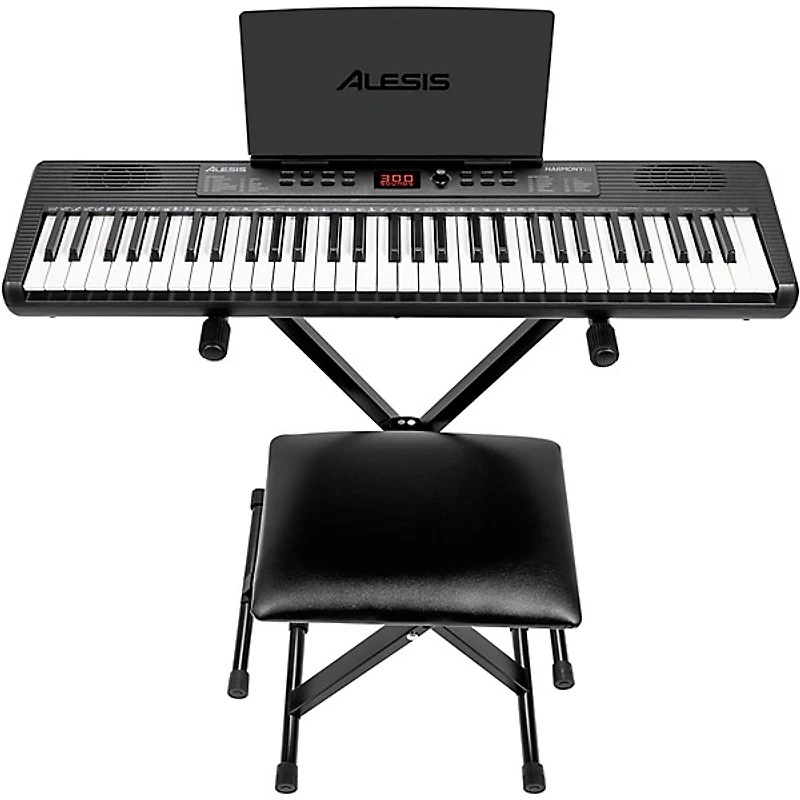 Alesis Harmony 61 MK4 61-Key Portable Keyboard Package