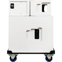 BASSBOSS Sublim8 Column PA Speaker With 18" Subwoofer, White