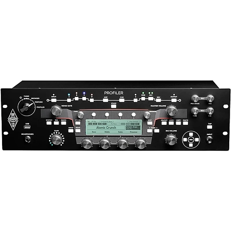 Kemper Profiler PowerRack MK2 Guitar Amp Head Black