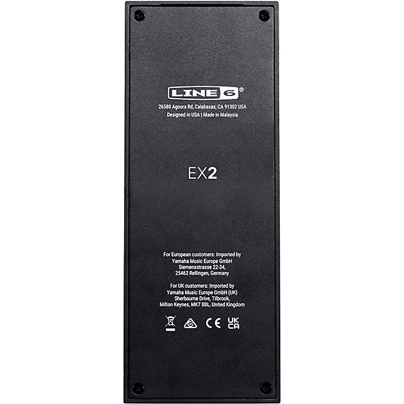 Line 6 EX2 Expression Pedal Black