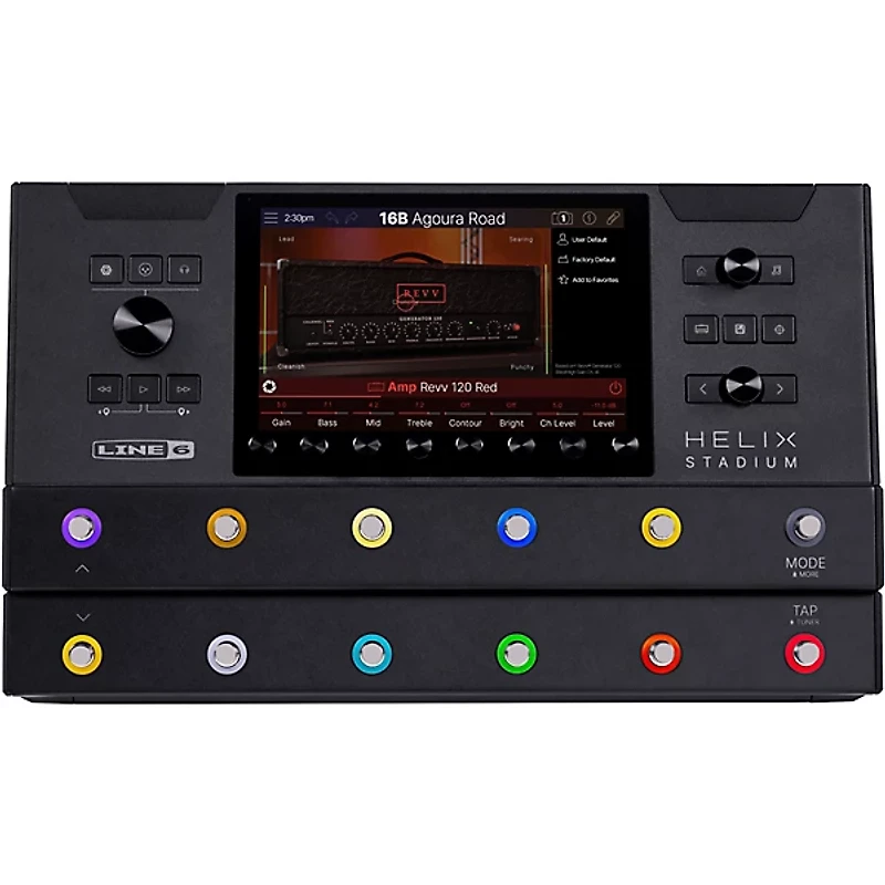 Line 6 Helix Stadium Floor Multi-Effects Guitar Processor - Black