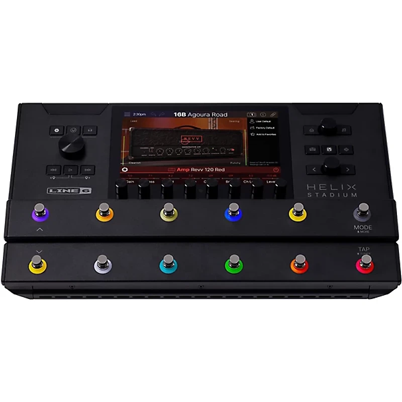 Line 6 Helix Stadium Floor Multi-Effects Guitar Processor - Black