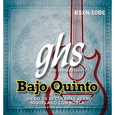 GHS Bajo Quinto Nickel Plated Steel Ball End Set