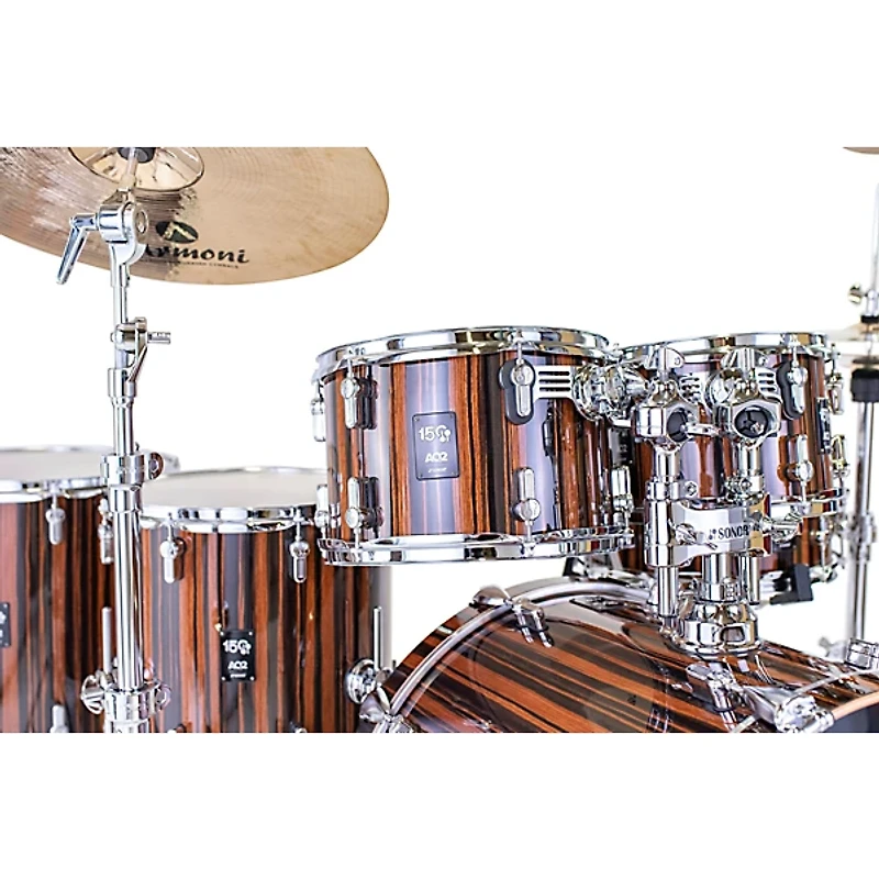 SONOR AQ2 150th Anniversary High-Gloss Ebony Veneer Shell Pack