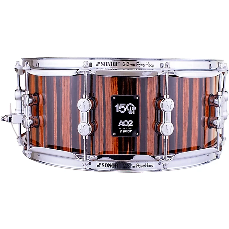 SONOR AQ2 150th Anniversary High-Gloss Ebony Veneer Shell Pack