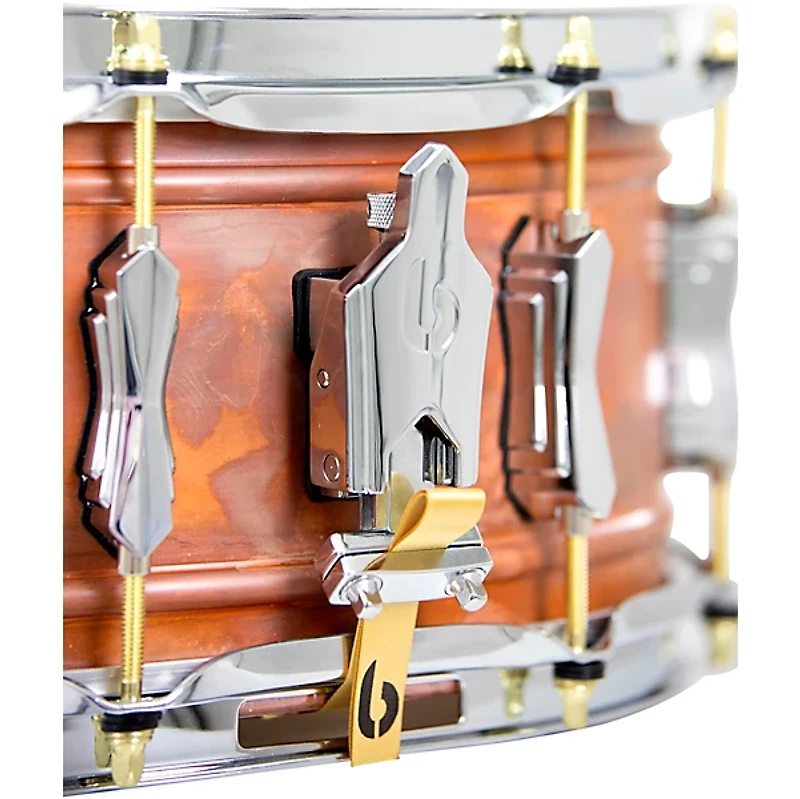 British Drum Co. Firebird Series Copper Over Brass Snare Drum 14 x 6 in.