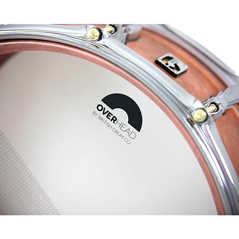 British Drum Co. Firebird Series Copper Over Brass Snare Drum 14 x 6 in.