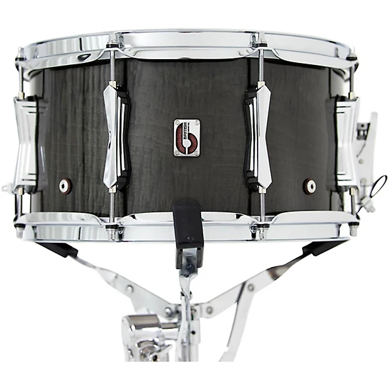 British Drum Co. Super Seven Series Purpleheart Snare Drum 13 x 7 in.