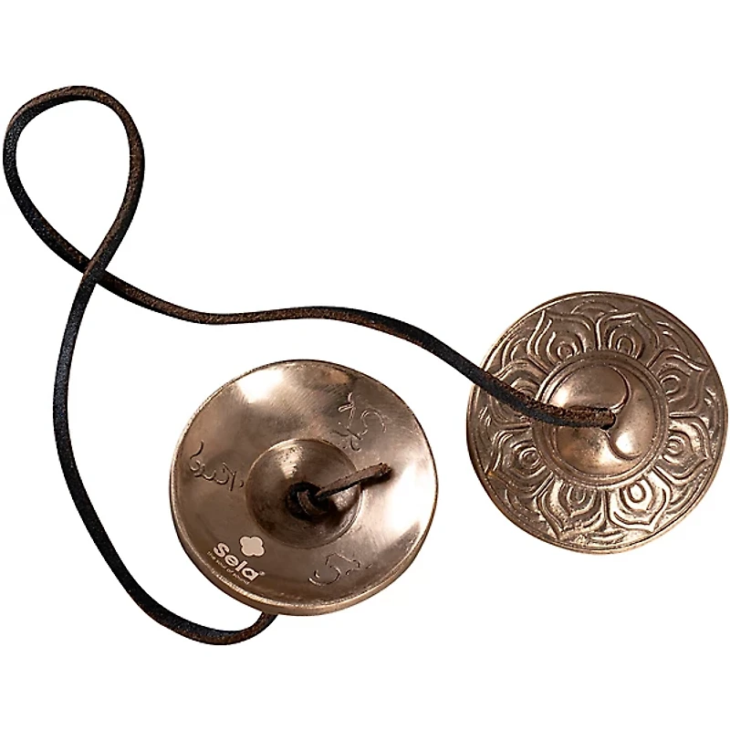 Sela Tingsha Cymbals (Zimbeln) - Lotus, 7,5cm