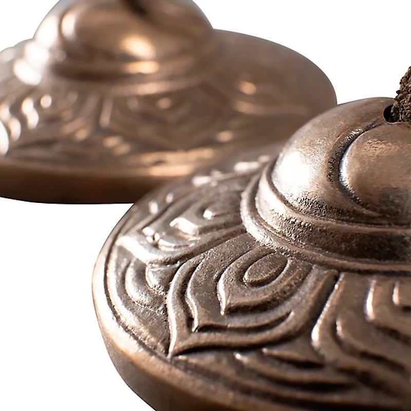 Sela Tingsha Cymbals (Zimbeln) - Lotus, 7,5cm