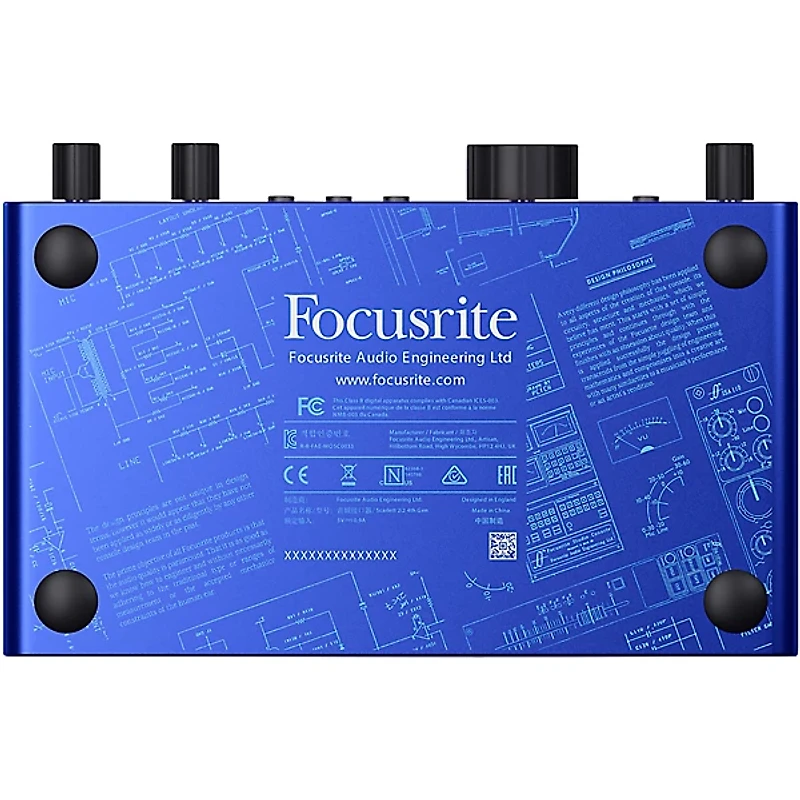 Focusrite Scarlett 2i2 4th Gen 2025 Anniversary Edition USB-C Audio Interface