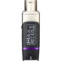 Xvive U35C Condenser Mic Wireless System, 5.8GHz - Black