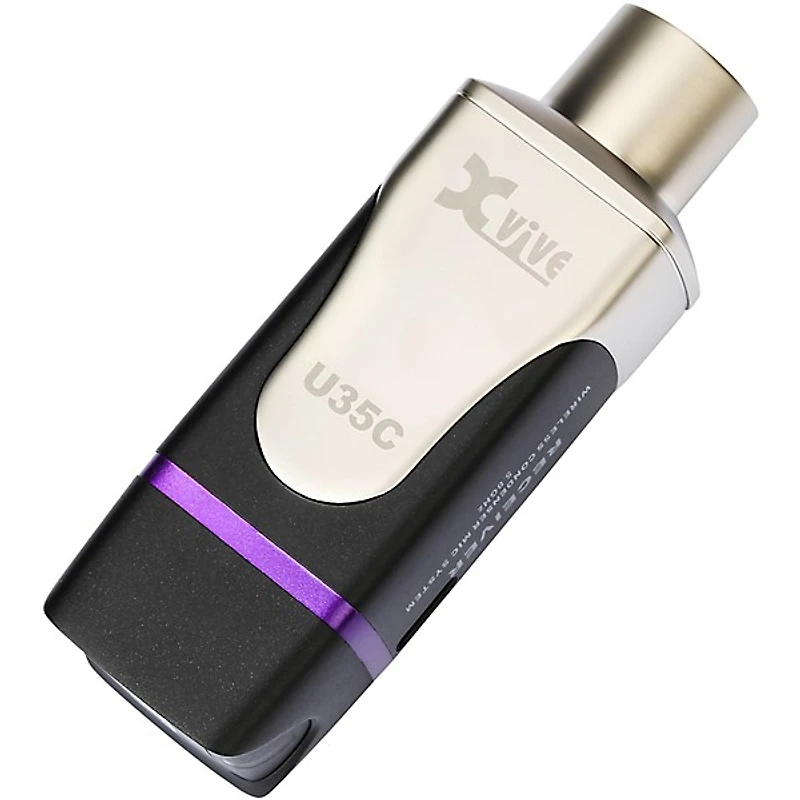 Xvive U35C Condenser Mic Wireless System, 5.8GHz - Black