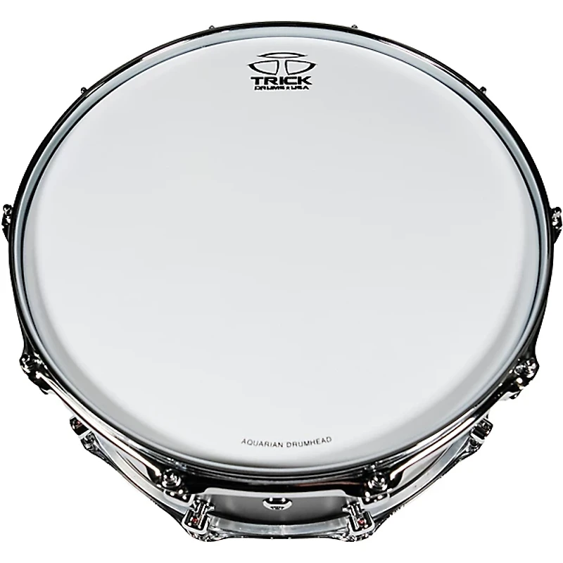 Trick Titanium Snare Drum - 14 x 6.5 in. Flat Black