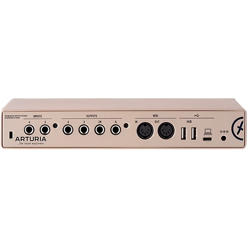 Arturia MiniFuse 4 USB-C Audio Interface - Champagne