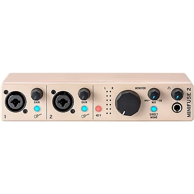 Arturia MiniFuse 2 USB-C Audio Interface - Champagne