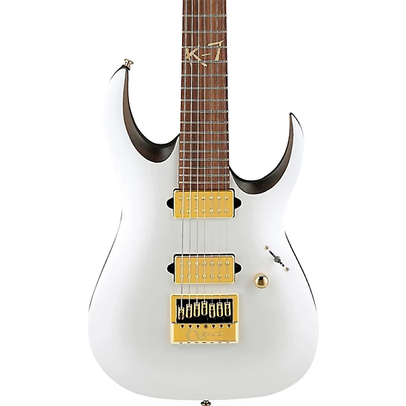 Ibanez K7YANG Head Signature 7-String Electric Guitar - Matte White