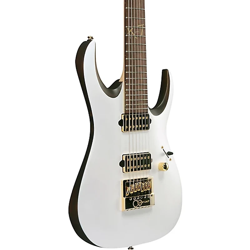 Ibanez K7YANG Head Signature 7-String Electric Guitar - Matte White