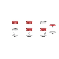 Ibanez K7YANG Head Signature 7-String Electric Guitar - Matte White