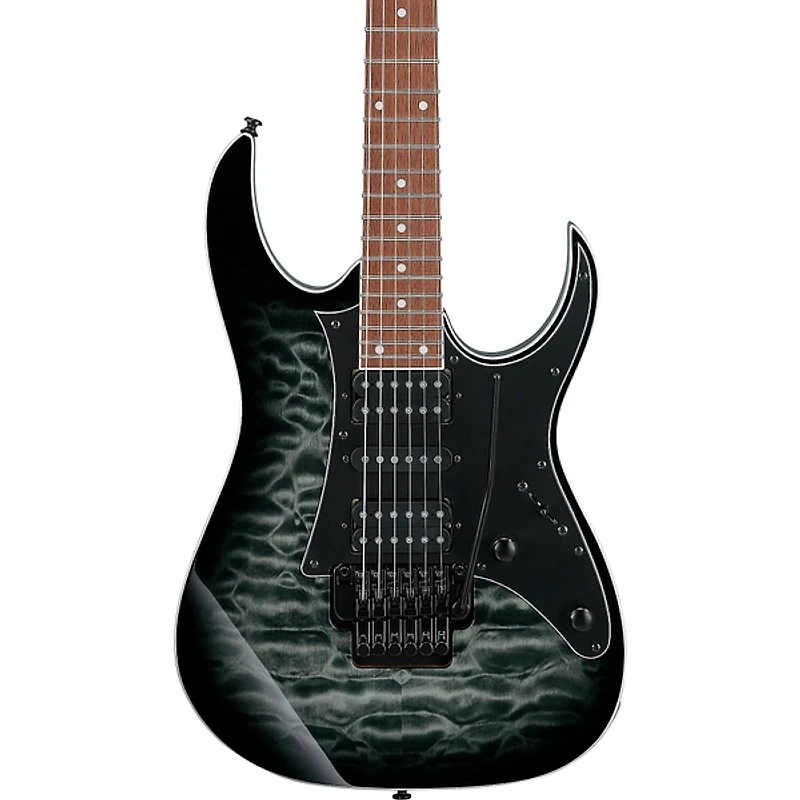 Ibanez RG450QMB Quilted Maple Top Electric Guitar Transparent Gray Burst