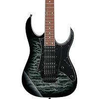 Ibanez RG450QMB Quilted Maple Top Electric Guitar Transparent Gray Burst