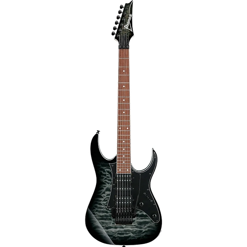 Ibanez RG450QMB Quilted Maple Top Electric Guitar Transparent Gray Burst