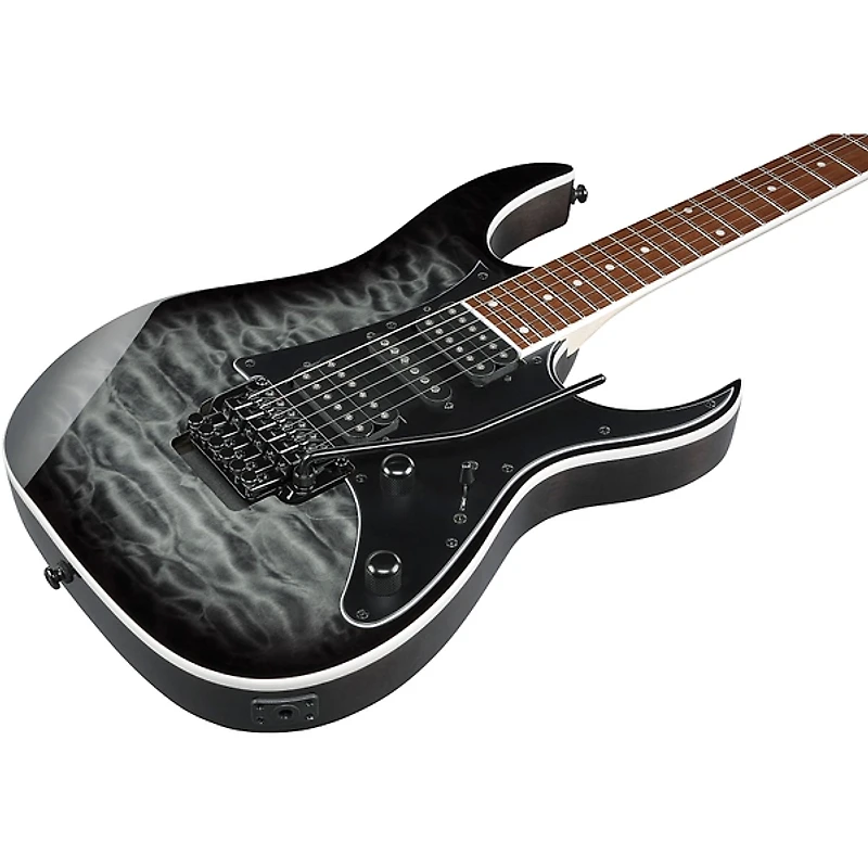 Ibanez RG450QMB Quilted Maple Top Electric Guitar Transparent Gray Burst