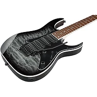 Ibanez RG450QMB Quilted Maple Top Electric Guitar Transparent Gray Burst