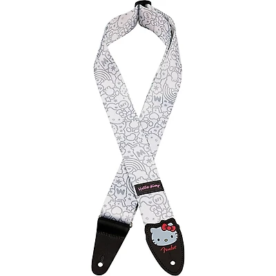 Fender x Hello Kitty Poly Guitar Strap - White