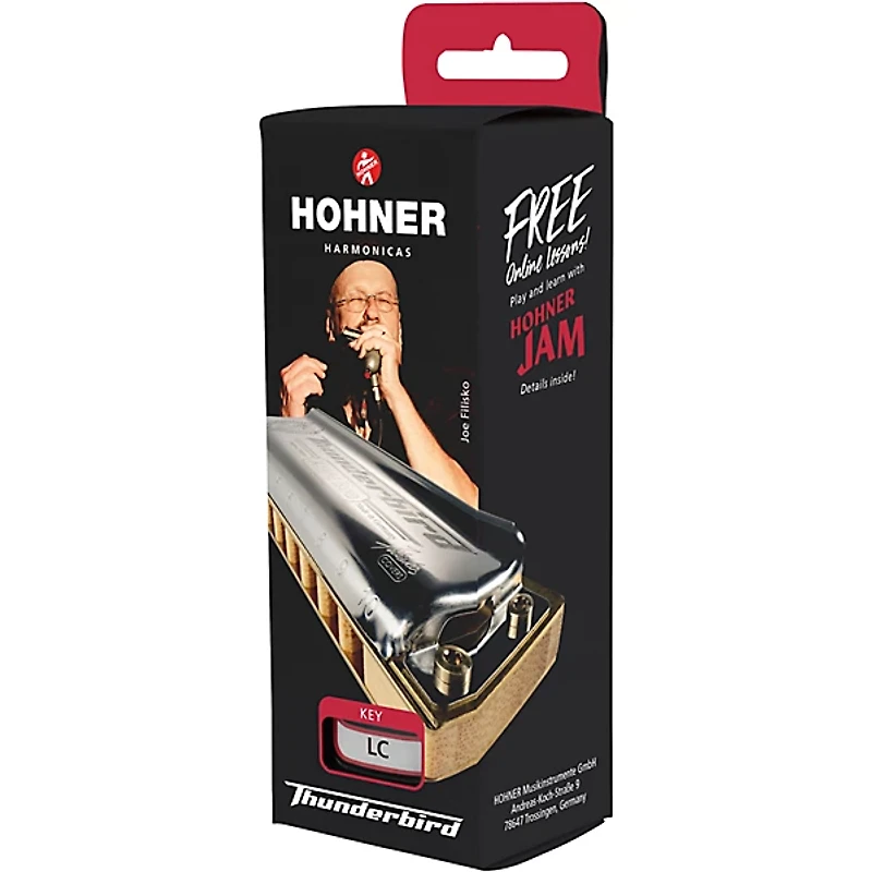 Hohner Marine Band Thunderbird Harmonica Low C