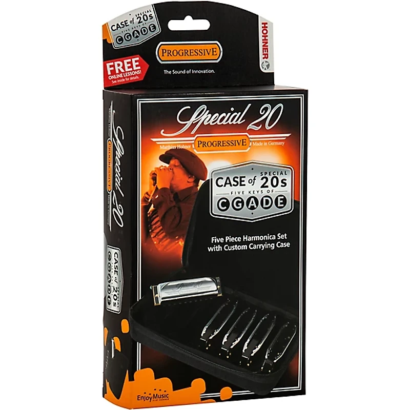 Hohner Special 20 Harmonica 5-Pack - Keys G,A,C,D,E