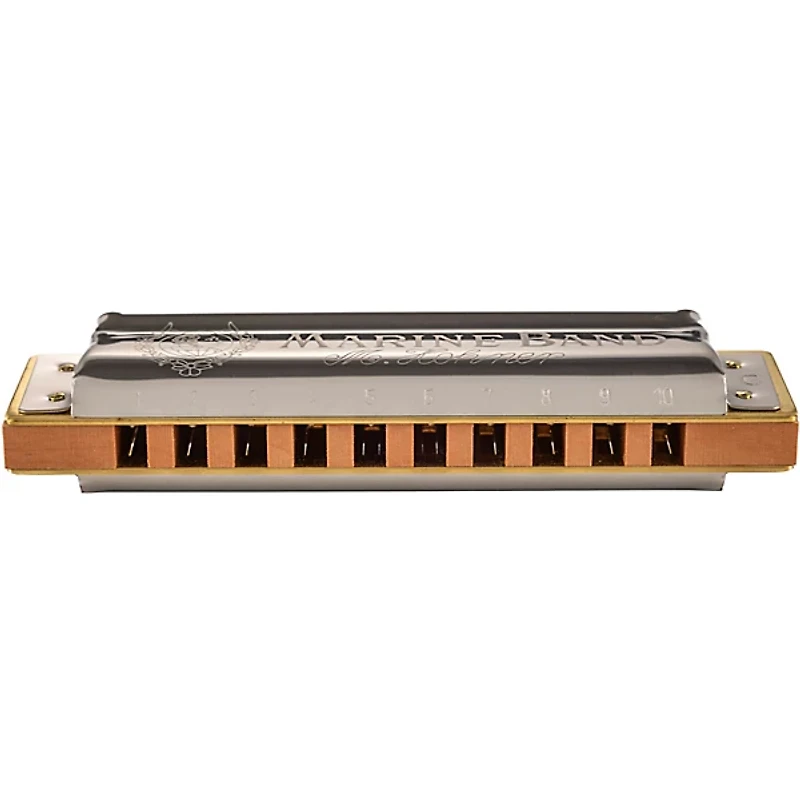 Hohner Marine Band Harmonica 3 Pack Keys Of C, G, A