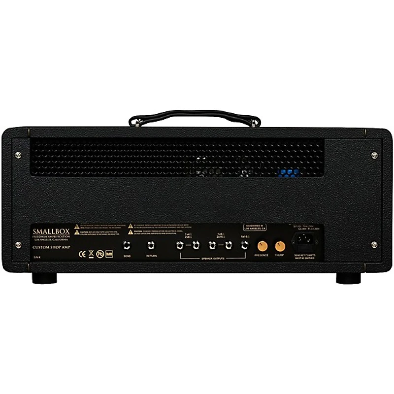 Friedman Smallbox Custom Shop 50W 3-Channel Guitar Amp Head Black