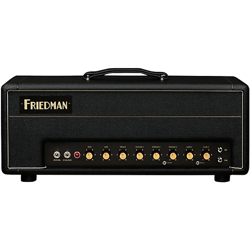 Friedman Smallbox Custom Shop 50W 3-Channel Guitar Amp Head Black