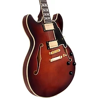 D'Angelico Excel DC Semi-Hollow Electric Guitar