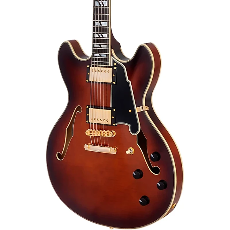 D'Angelico Excel DC Semi-Hollow Electric Guitar