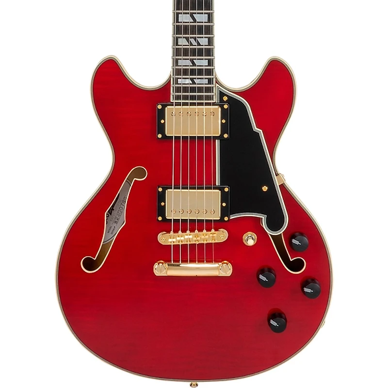 D'Angelico Excel Mini DC Semi-Hollow Electric Guitar